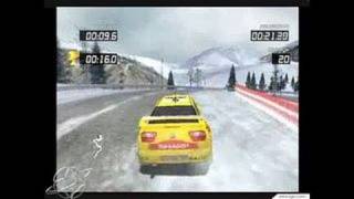 Pro Rally 2002 GameCube Gameplay  Ice is slippery [upl. by Ariahay]