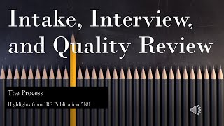 2023 Intake Interview amp Quality Review [upl. by Coe]