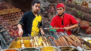 200 years traditional Persian KEBAB in IRAN  AMAZING  1000 people in line for this [upl. by Buyer]