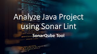 SonarQube Tool SonarLint Analyze  How to Add SonarLint plugin with Eclipse  Java in Telugu [upl. by Kehoe]