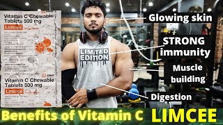 Limcee tablet Honest Review  Benefits of VitaminC हिंदी  Limcee side effects [upl. by Eda422]