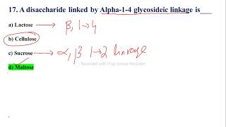 TestCarbohydrates amp Lipids Discussion by MJSChemistry with MJSppsckppscFpsc [upl. by Martinelli226]