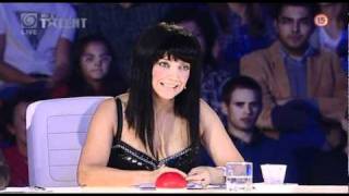 Lianka Olahová  Semifinále  Česko Slovensko má talent 2010 [upl. by Alakim519]