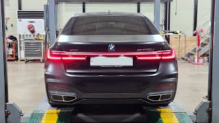 아이비웍스BMW M760iG11 G12V12 EXHAUST SOUND IBEWORKS JSR 커스텀 듀얼 가변배기음 [upl. by Lambart864]