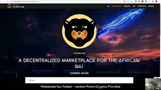 Wakanda Inu Token  review project [upl. by Annairol]