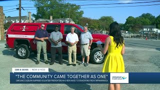 Honoring the first responders who helped control massive Tappahannock fire [upl. by Malcolm888]