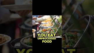 Processed Foods vs Unprocessed Foods weightloss food longevitysecrets healthylifestyle [upl. by Myranda]