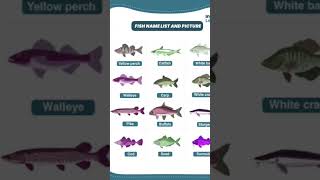 Fish name in English short feed Aayush Sinha classes [upl. by Htaras]