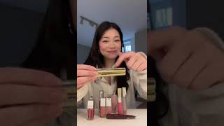 silently reviewing all my lipglosses makeup asmr shorts [upl. by Aliac166]