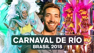 EL CARNAVAL MÁS GRANDE DEL MUNDO RÍO 2018 BRASIL 4K  enriquealex [upl. by Trebma]