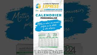 Calendrier personnalisé [upl. by Aitetel610]