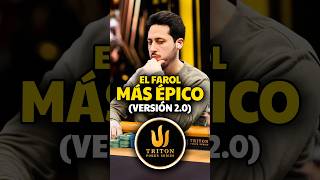 EL FAROL MÁS ÉPICO de Adrián Mateos en el 200k Triton 🔱 😱 highstakespoker poker pokerhand [upl. by Ettevey333]