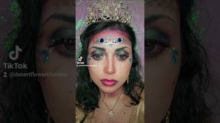 amphitrite greekgoddess halloweenlook halloweencostume halloweenmakeup [upl. by Saint]