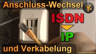 Wechsel vom ISDN zum IPAnschluss Verkabelung [upl. by Myrah]