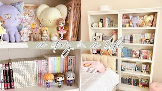 A DAY IN A LIFE MANGA HAUL COLLECTORS EDITIONS ORGANIZING MY BOOKSHELF  Charmaine Dulak [upl. by Hsima469]