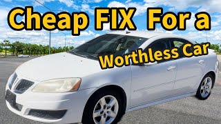 How I Fixed this Pontiac For Less Than 500 Bucks [upl. by Ttelracs993]