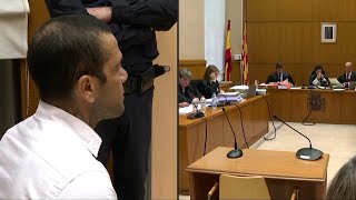 Começa julgamento de Daniel Alves  AFP [upl. by Aneerhs]