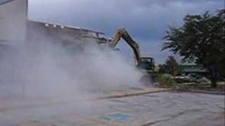 Demolition of Harrigans Restaurant in Oklahoma City [upl. by Arais]