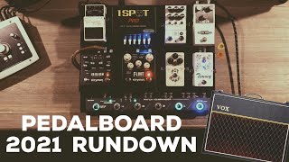 Pedalboard 2021 FAVORITE SET UP WITH IRIDIUM [upl. by Atled]