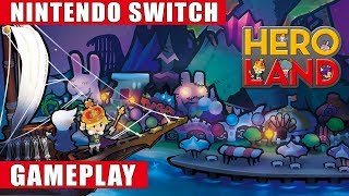 Heroland Nintendo Switch Gameplay [upl. by Neil]