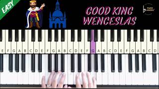 GOOD KING WENCESLAS EASY PIANO [upl. by Aninotna]