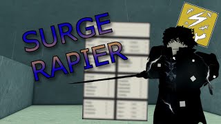 The BEST Thunder Rapier Surge Build  Deepwoken [upl. by Ragland]