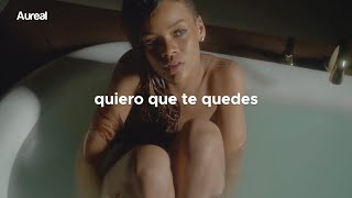 Rihanna  Stay ft Mikky Ekko Traducida al Español  vídeo oficial [upl. by Rednijar]