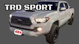 Cement  2018 Toyota Tacoma Double Cab TRD Sport 4x4 [upl. by Oinolopa]