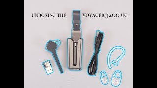 Unboxing the Plantronics Voyager 3200 UC [upl. by Felicio811]