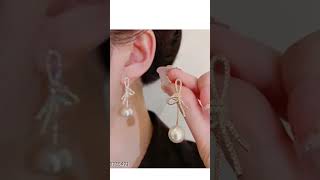 Korean earings fasion latest design collection  Youtube Shorts  👌👌👌 [upl. by Stu]