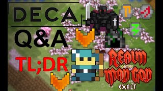 RotMG O3 and Bard release dates RotMG Exalt planned release Shatters rework [upl. by Eical]