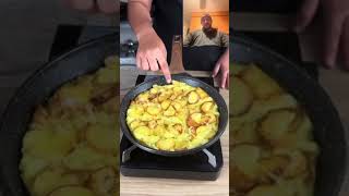 Recette omelette aux patates [upl. by Yoc]