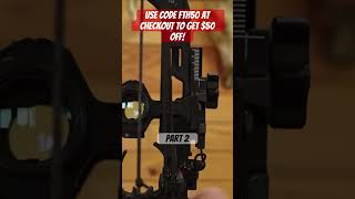 Best bow sight on the market Adjustable Red Dot archery michigan hunting [upl. by Yt]