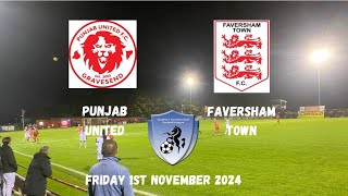 TASHI KWAYIE HATTRICK  Punjab United 03 Faversham Town 01112024 [upl. by Meean]