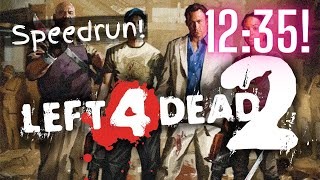 Dead Center Speedrun L4D2 1235 [upl. by Imorej812]