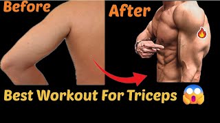 The 3 Most Effective Triceps Exercises  Triceps workout with dumbbells And Machine  Grow Your Arm [upl. by Nerat]