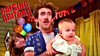 RAISING ARIZONA  COMEDY  NICHOLAS CAGE  HD [upl. by Purse]