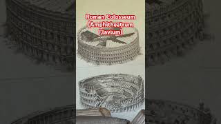 Roman Colosseum Amphitheatrum Flavium rome roma history mythology [upl. by Lewison738]