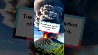 The Explosive Eruption of Mount Tambora 1815 [upl. by Ainiger713]