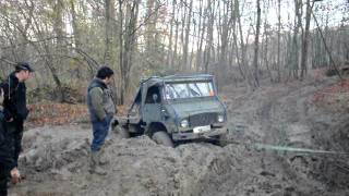 Unimog stuck in mud [upl. by Triley]