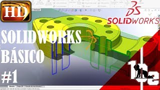 SOLIDWORKS BÁSICO 1 INTERPRETACIÓN DE PLANOS 2D [upl. by Gamal834]