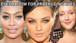 BEST EYESHADOW FOR PROTRUDING EYES [upl. by Arbmat]