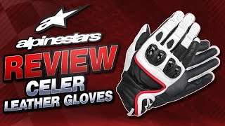 Alpinestars Celer Short 34 Riding Glove Review from SportbikeTrackGearcom [upl. by Aner155]