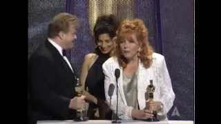 quotMrs Doubtfirequot winning a Makeup Oscar® [upl. by Lilllie]