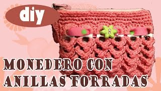 Tutorial Monedero quotFerquot hecho con anillas de lata parte 1 [upl. by Dnarud]