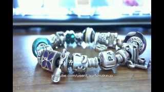 My Pandora Charm Bracelet [upl. by Eltsyrk]