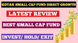 kotak small cap fund direct growth kotak small cap fund [upl. by Isoais]