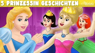 Die Prinzessin auf der Erbse  5 Prinzessin Märchen  Märchen für Kinder  Gute Nacht Geschichte [upl. by Yenffit]