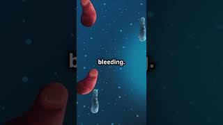 The Normal Blood Clotting Process Explained bloodclotting process explained shorts trending [upl. by Aiciles]