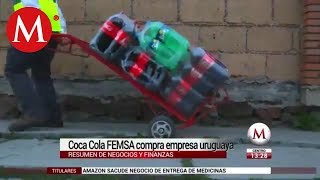 Femsa comprará subsidiaria de CocaCola en Uruguay [upl. by Ettenotna776]